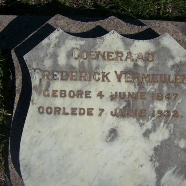 VERMEULEN Frederick 1847-1932
