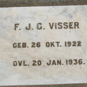 VISSER F.J.C. 1922-1936