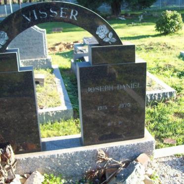 VISSER Joseph Daniel 1915-1970