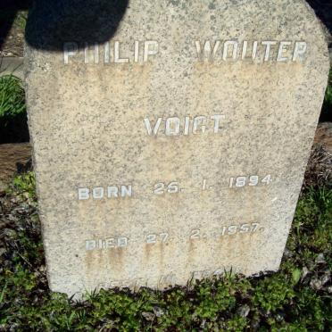 VOIGT Philip Wouter 1894-1957