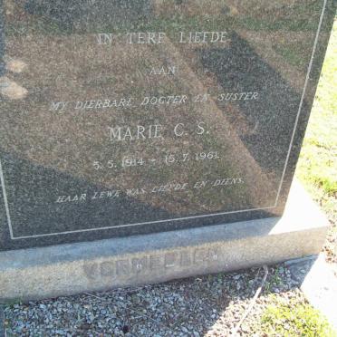 VERMEULEN Marie C.S. 1914-1961
