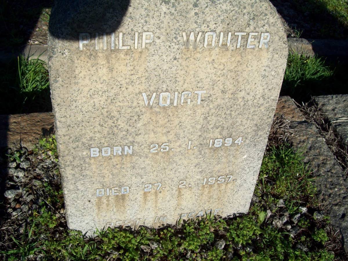 VOIGT Philip Wouter 1894-1957