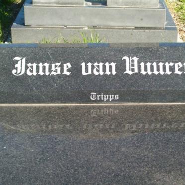 VUUREN Johannes Jacobus, Janse van 1944-1998