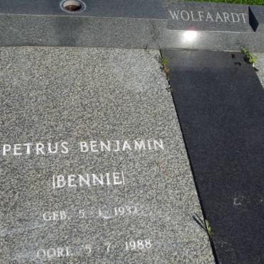 WOLFAARDT Petrus Benjamin 1932-1988