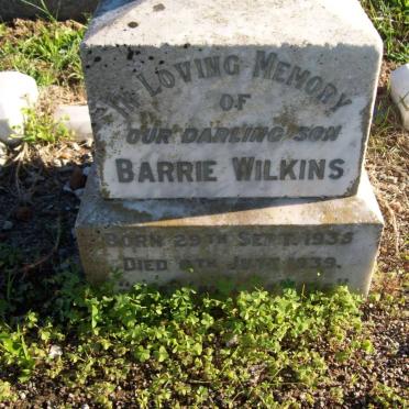WILKINS Barrie 1935-1939