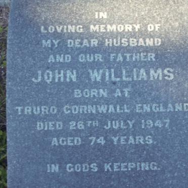 WILLIAMS John -1947