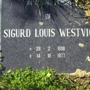 WESTVIG Sigurd Louis 1898-1977