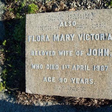 ? Flora Mary Victoria -1987