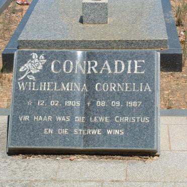 CONRADIE Wilhelmina  Cornelia 1905-1987