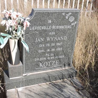Botswana, GHANZI district, Ghanzi, small cemetery