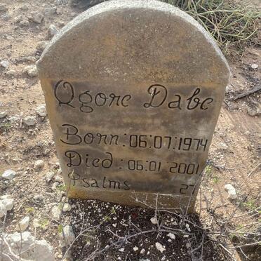 DABE Qgore 1974-2001