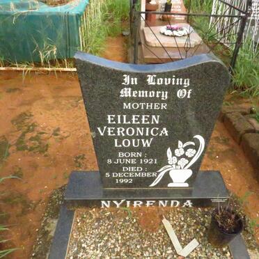NYIRENDA Eileen Veronica nee LOUW 1921-1992