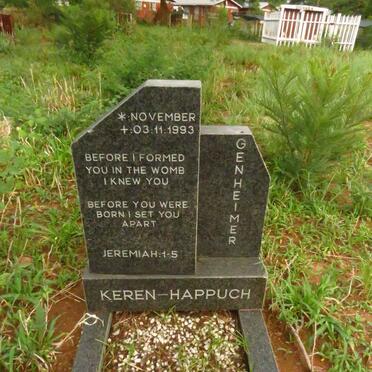 HAPPUCH Genheimer, -KEREN -1993 