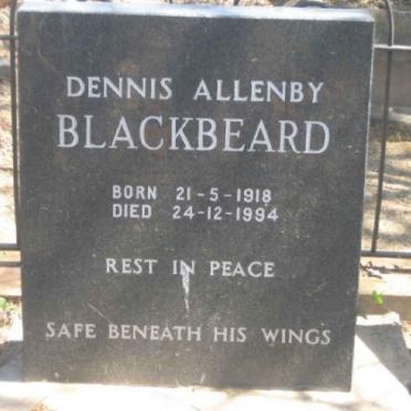 BLACKBEARD Dennis Allenby  1918-1994