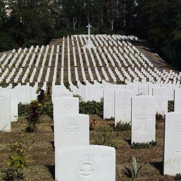2. Overview of graves at the Sai Wan War Cemetery