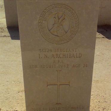 ARCHIBLD I.N. -1942