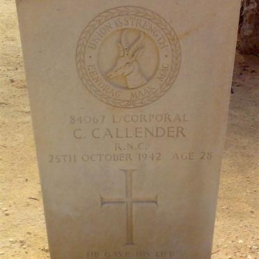 CALLENDER C. -1942