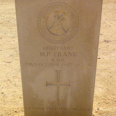 FRANK M.P. -1942