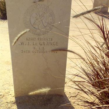 GRANGE W.J., le -1942