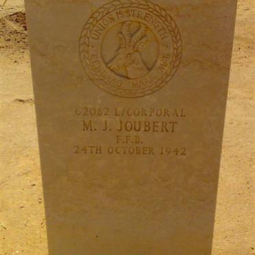 JOUBERT M.J. -1942