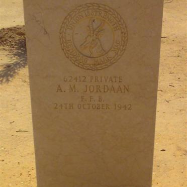 JORDAAN A.M. -1942