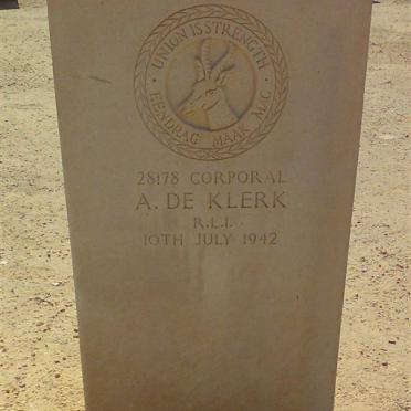 KLERK A., de -1942