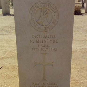 McINTYRE N. -1942