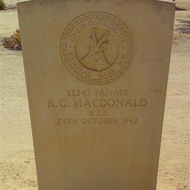 MACDONALD R.G. -1942