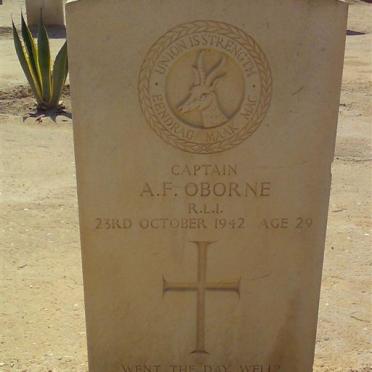OBORNE A.F. -1942