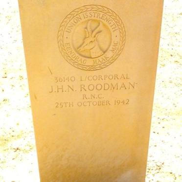 ROODMAN J.H.N. -1942