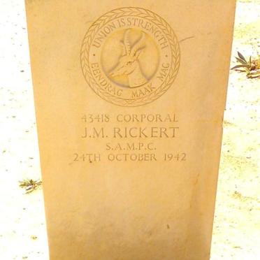 RICKERT J.M. -1942