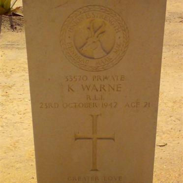 WARNE K. -1942