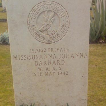 BARNARD Susanna Johanna - 1942