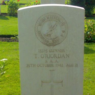 O'RIORDAN T. -1942
