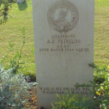 PRINSLOO A.J. -1944