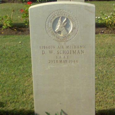 SCHOEMAN D.W. -1944