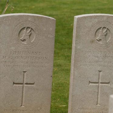 France, Hauts-de France, District Somme, MARICOURT, Peronne Road cemetery