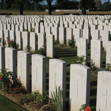 4. Overview of Delville Wood, The Somme, Cemetery