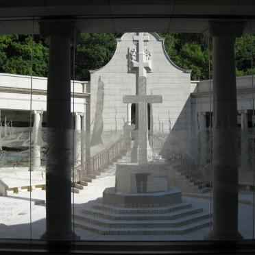 2. Monument in remembrance to those who died at Delville Wood/The Somme