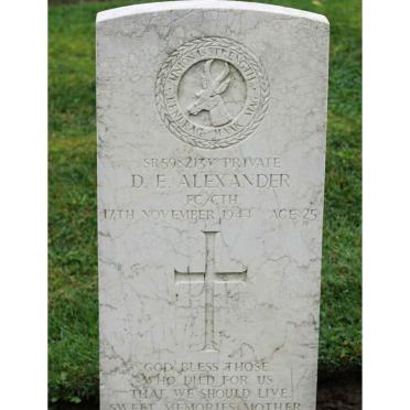 ALEXANDER D.E. -1944