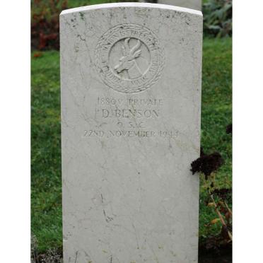 BENSON D. -1944