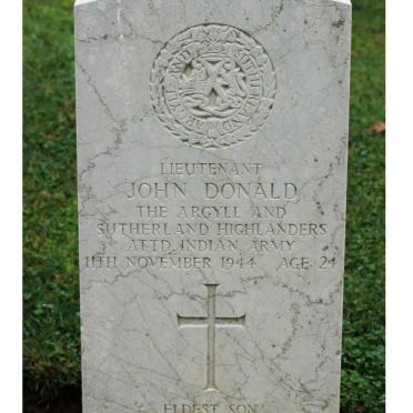 DONALD John -1944