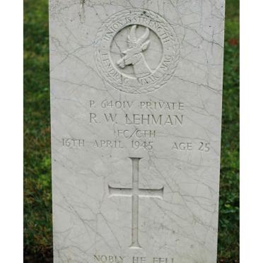 LEHMAN R.W. -1945