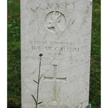 MCCALLUM H.C. -1945