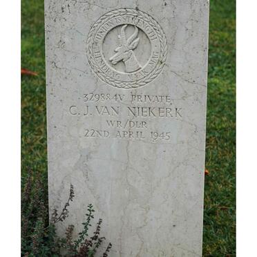 NIEKERK C.J., van -1945