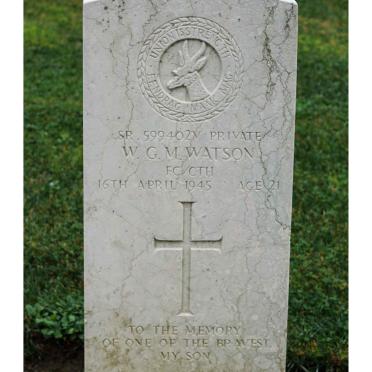 WATSON W.G.M. -1945