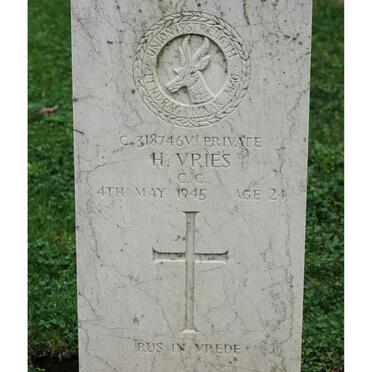 VRIES H. -1945