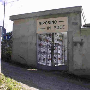 6. Ostana cemetery where those killed were originally buried.