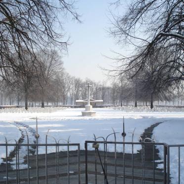 Italy, LOMBARDY, District Milan, Parco di Trenno, War cemetery