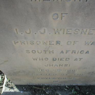 WIESNER I.J.J. -1902